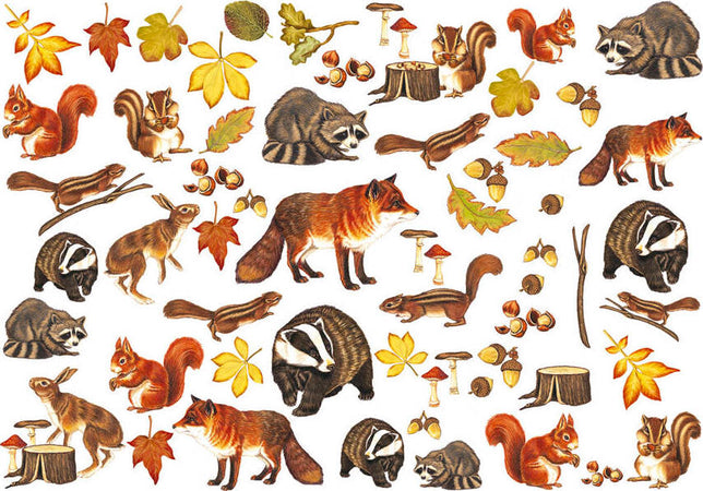 TO-DO---CARTA-DECOUPAGE-SOFT-PAPER-WOOD-WILDLIFE-50X70CM
