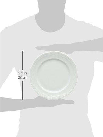 Tognana---Piatto-da-Dessert-in-porcellana-22Cm-linea-opera-Bianco