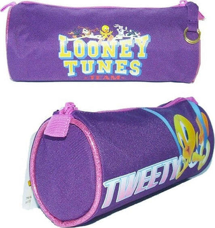 Tombolino-Portacolori-Per-La-Scuola-O-Il-Disegno-In-Tessuto-Looney-Tunes-Tweety