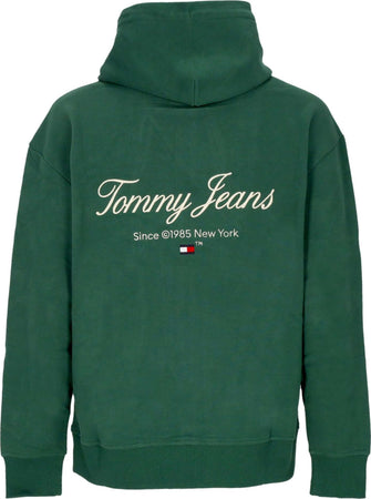 Tommy-Hilfiger-Felpa-Leggera-Cappuccio-Zip-Uomo-Relaxed-Luxe-Zip-Hoodie-Court-Green-da-uomo