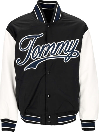 Tommy-Hilfiger-Giubbotto-College-Uomo-Letterman-Jacket-Ext-Black/multi-da-uomo
