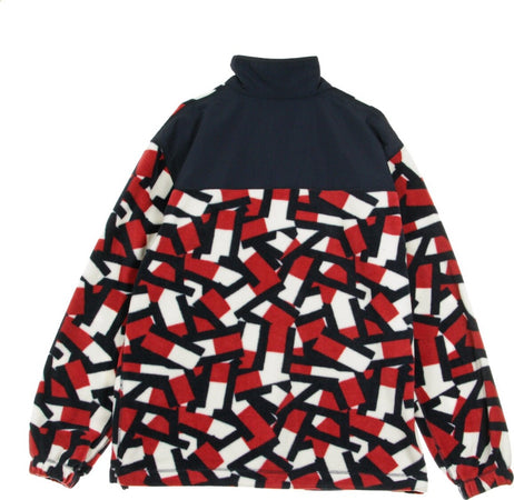 Tommy-Hilfiger-Giubbotto-Pile-Infilabile-Uomo-Sport-Tech-Polar-Camo-Aop/estate-Blue-da-uomo