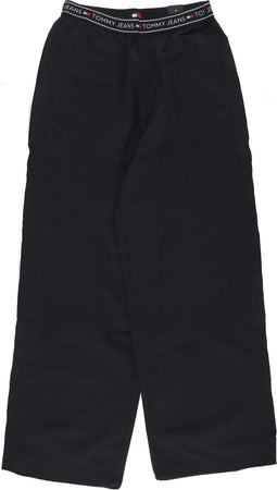 Tommy-Hilfiger-Pantalone-Tuta-Donna-Baggy-Taping-Trackpant-Black-da-donna