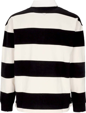 Tommy-Hilfiger-Polo-Manica-Lunga-Uomo-Relaxed-Varsity-Cb-Rugby-Ext-Black-da-uomo