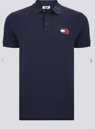 Tommy Hilfiger Polo Uomo Maniche Corte Maxi Logo Ricamato Maglia Uomo con Colletto Regular Fit 100% Cotone POLO Tommy Hilfiger Euforia - Bronte, Commerciovirtuoso.it