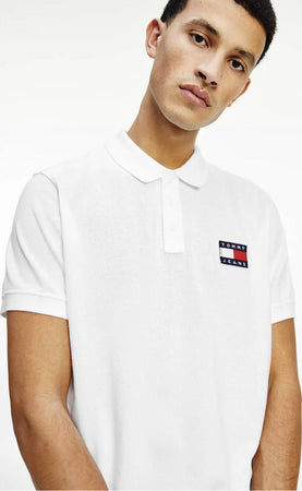 Tommy Hilfiger Polo Uomo Maniche Corte Maxi Logo Ricamato Maglia Uomo con Colletto Regular Fit 100% Cotone POLO Tommy Hilfiger Euforia - Bronte, Commerciovirtuoso.it