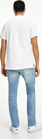 Tommy Hilfiger Polo Uomo Maniche Corte Maxi Logo Ricamato Maglia Uomo con Colletto Regular Fit 100% Cotone POLO Tommy Hilfiger Euforia - Bronte, Commerciovirtuoso.it