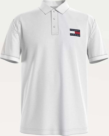 Tommy Hilfiger Polo Uomo Maniche Corte Maxi Logo Ricamato Maglia Uomo con Colletto Regular Fit 100% Cotone POLO Tommy Hilfiger Euforia - Bronte, Commerciovirtuoso.it