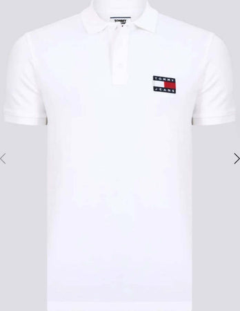 Tommy Hilfiger Polo Uomo Maniche Corte Maxi Logo Ricamato Maglia Uomo con Colletto Regular Fit 100% Cotone POLO Tommy Hilfiger Euforia - Bronte, Commerciovirtuoso.it
