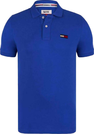 Tommy Hilfiger Polo Uomo Regolar Fit Colletto A Coste Tinta Unita Logo Ricamato Bandierina Moda/Uomo/Abbigliamento/T-shirt polo e camicie/Polo Euforia - Bronte, Commerciovirtuoso.it