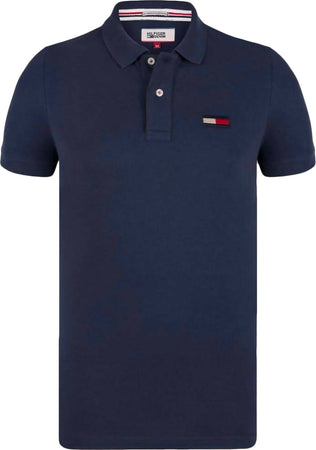Tommy Hilfiger Polo Uomo Regolar Fit Colletto A Coste Tinta Unita Logo Ricamato Bandierina Moda/Uomo/Abbigliamento/T-shirt polo e camicie/Polo Euforia - Bronte, Commerciovirtuoso.it