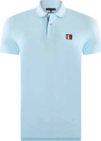 Tommy Hilfiger Polo Uomo Toppa Monogramma Icone Regolar Fit Maniche Corte Colletto 2 Bottoni Tinta Unita Bandierina Ricamata Moda/Uomo/Abbigliamento/T-shirt polo e camicie/Polo Euforia - Bronte, Commerciovirtuoso.it