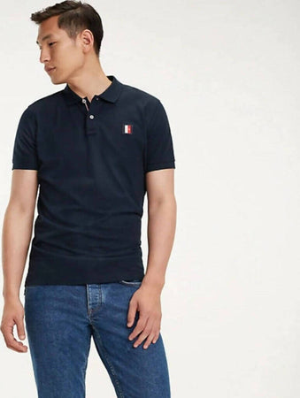 Tommy Hilfiger Polo Uomo Toppa Monogramma Icone Regolar Fit Maniche Corte Colletto 2 Bottoni Tinta Unita Bandierina Ricamata Moda/Uomo/Abbigliamento/T-shirt polo e camicie/Polo Euforia - Bronte, Commerciovirtuoso.it
