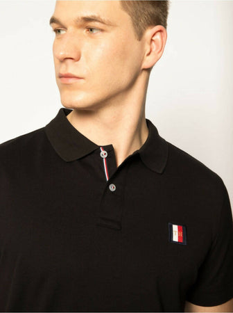 Tommy Hilfiger Polo Uomo Toppa Monogramma Icone Regolar Fit Maniche Corte Colletto 2 Bottoni Tinta Unita Bandierina Ricamata Moda/Uomo/Abbigliamento/T-shirt polo e camicie/Polo Euforia - Bronte, Commerciovirtuoso.it