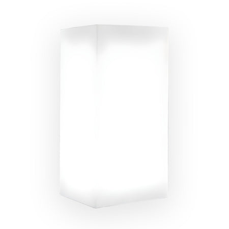 Tavolino da giardino luminoso YouCube Bright quadrato con led decorazione Made in Italy