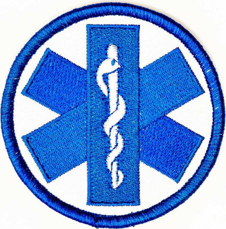 Toppa Esculapio Tondo Patch Ricamato Adesivo 7 Cm Simbolo Internazionale Del Soccorso Casa e cucina/Hobby creativi/Cucito/Rifiniture e abbellimenti/Applique patch e toppe Il Distintivo - Pesaro, Commerciovirtuoso.it