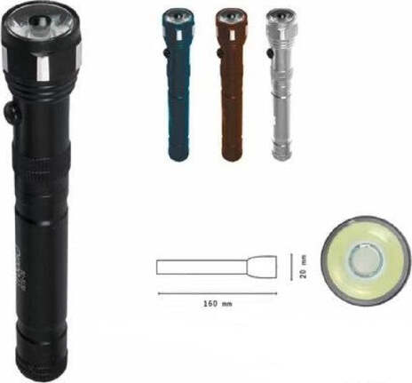 Torcia-Da-Lavoro-Elettrica-Luce-Led-Cree-Portatile-Resistente-Escursioni-Dt-2120