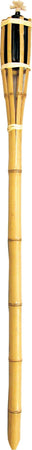 Torcia In Bambù Con Recipiente In Metallo Per Olio Alla Citronella Antizanzare Giardino e giardinaggio/Giardinaggio/Prodotti fitosanitari e pesticidi/Insetticidi/Insetticidi da esterni/Zanzare La Zappa - Altamura, Commerciovirtuoso.it