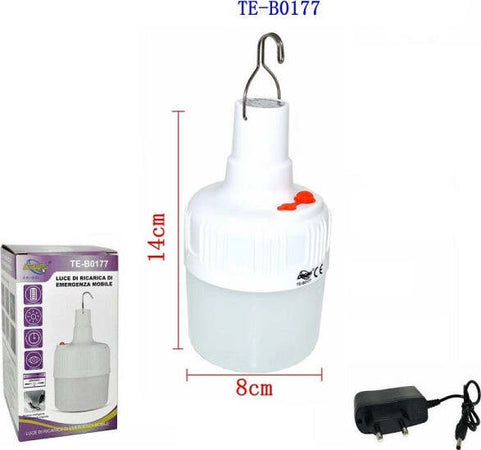 Torcia-Lanterna-Portatile-Led-Da-Campeggio-Gancio-Luce-Bianca-Emergenza-Te-b0177