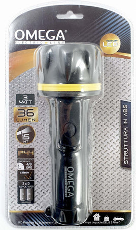 Torcia Tascabile 3W 36Lm 4000K, Materiale Abs, Batterie 2Xd Non Incluse, Illumina Fino A 15 Mt, Autonomia 4/8 Ore, Ip44 Fai da te/Ferramenta/Torce/Torce elettriche portatili (standard) Non solo alimenti - Albano Laziale, Commerciovirtuoso.it