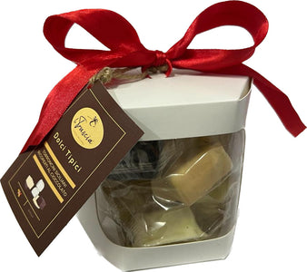 Torroncini Ricoperti di Cioccolato Fondente, Bianco e agli Agrumi