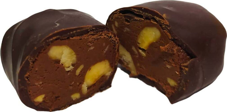 Torroni Baci morbidi artigianali 500gr. Torroncini Cioccolatini Ricoperti Cioccolato Fondente 62% Con Rum e Nocciole 20/25 pezzi Incartati Singolarmente Alimentari e cura della casa/Snack dolci e salati/Caramelle cioccolatini e gomme da masticare/Torrone Golden pasticceria gelateria torrone artigianale - Taurianova, Commerciovirtuoso.it