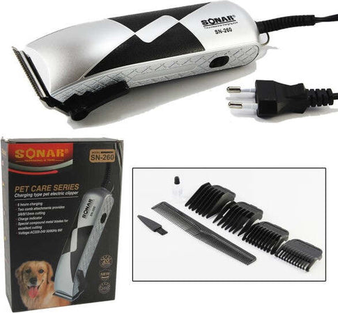 Tosatore-Per-Cani-Tosatrice-Tosacane-Cani-Rasoio-4-Pettini-Per-Taglio-Pelo-9w