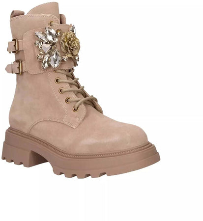 Toscablu donna anfibi sun valley in pelle scamosciata