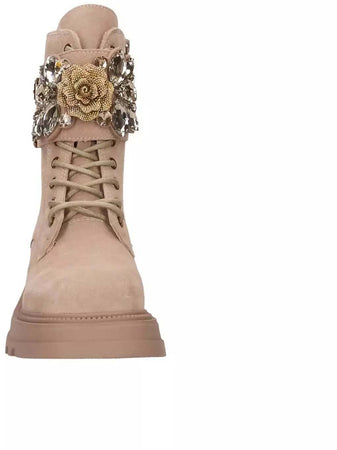 Toscablu donna anfibi sun valley in pelle scamosciata