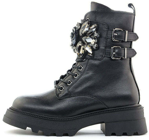 Toscablu donna anfibi sun valley in pelle