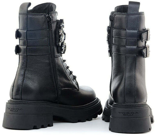 Toscablu donna anfibi sun valley in pelle