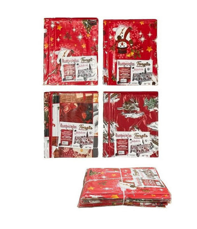 Tovaglia Copritavolo Natale Plastificata Antimacchia Varie Fantasie Mis. 120X160