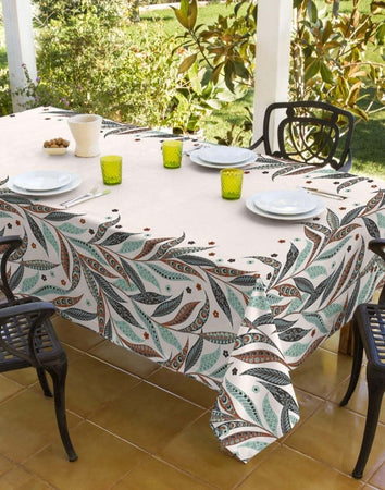 Tovaglia digitale piazzata 140x260 art. Tokyo 100% cotone Casa e cucina/Tessili per la casa/Tessili da cucina/Tovaglie Biancheria Arredo Home - Nola, Commerciovirtuoso.it