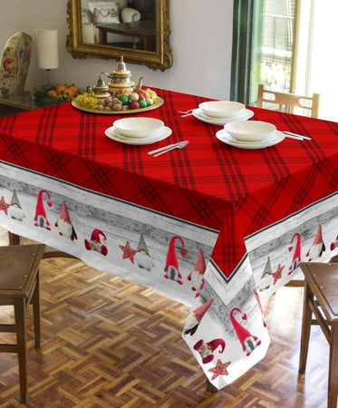 Tovaglia Natalizia Cotone 160x260 Stampa Digitale Piazzata Casa e cucina/Tessili per la casa/Tessili da cucina/Tovaglie Biancheria Arredo Home - Nola, Commerciovirtuoso.it