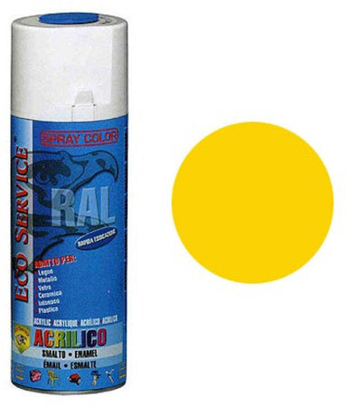 TP010 - SMALTO ACRILICO SPRAY 100% 400 ML PER ESTERNI ED INTERNI ECO SERVICE