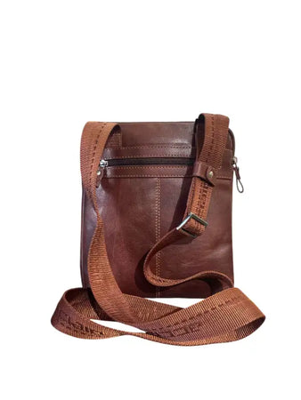 Tracolla Acciaio - Castagno / Taglia Unica - BorsaTracolla