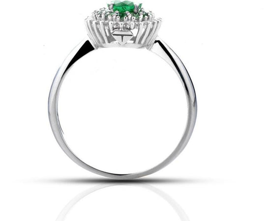 Tramontano--Anello-con-Brillanti-E-Smeraldo