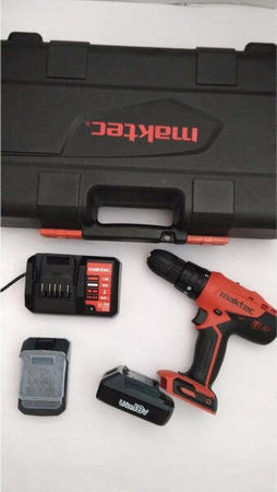 Trapano A Batteria C/percussione 18v Litio Maktec By Makita - Mt081e Fai da te/Utensili elettrici e a mano/Utensili elettrici/Trapani/Trapani a percussione Trade Shop italia - Napoli, Commerciovirtuoso.it