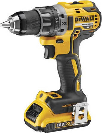 Trapano Avvitatore a Batteria DEWALT 18V XR DCD791P3 70Nm brushless 2000rpm