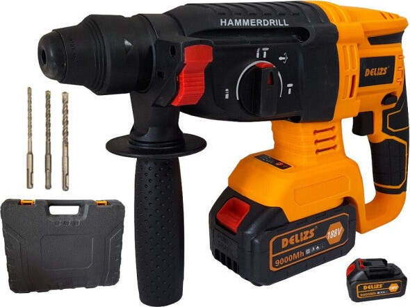Trapano-Scalpellatore-A-Batteria-21v-9ah-Martello-Demolitore-Sds-Plus-Dl26-1