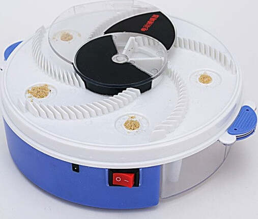 Trappola-Elettronica-Per-Mosche-Zanzare-Repellente-Insetti-Esca-E-Disco-Rotante