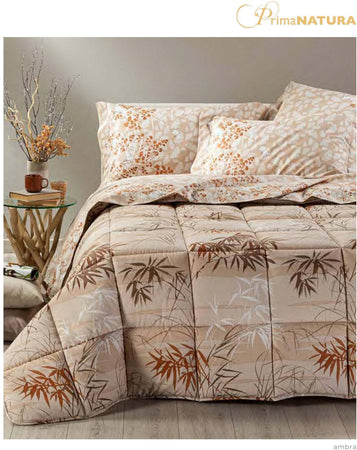 Trapunta invernale aurora matrimoniale in puro cotone - caleffi