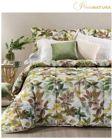 Trapunta invernale ginger matrimoniale in puro cotone - caleffi