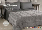 Trapunta matrimoniale effetto velluto caldissima con imbottitura anallergica sofficiosa acca 24 misura 260x260 Casa e cucina/Tessili per la casa/Biancheria da letto/Coperte e trapunte/Trapunte Puleo Casa - Palermo, Commerciovirtuoso.it