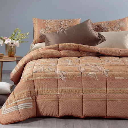 Trapunta Oriental Matrimoniale in Cotone 300 gr/mq - Caleffi