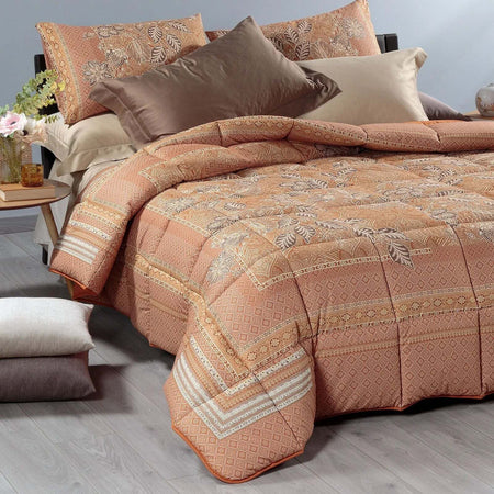 Trapunta Oriental Matrimoniale in Cotone 300 gr/mq - Caleffi