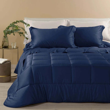 Trapunta Raso in Raso di cotone matrimoniale  300 gr/mq - Caleffi