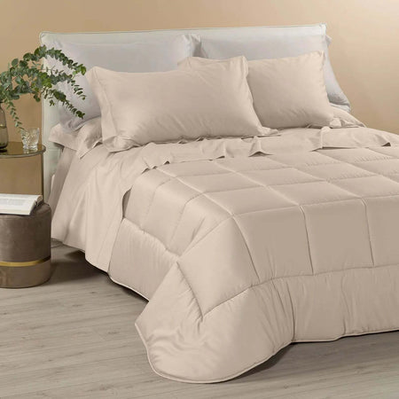 Trapunta Raso in Raso di cotone matrimoniale  300 gr/mq - Caleffi