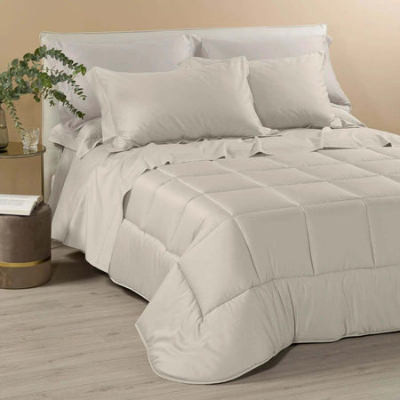 Trapunta Raso in Raso di cotone matrimoniale  300 gr/mq - Caleffi