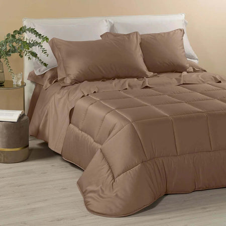 Trapunta Raso in Raso di cotone matrimoniale  300 gr/mq - Caleffi